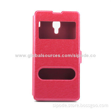 Slim Folio Leather Mobile Phone Case for iPhone 6